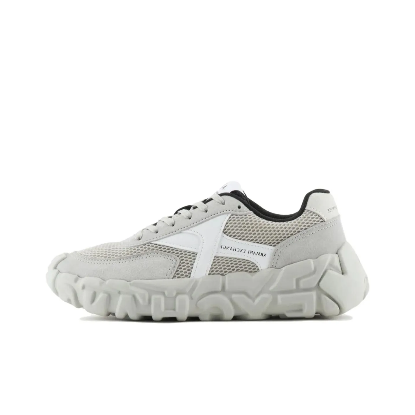 ARMANI EXCHANGEAE Low Top Casual Shoes Men's Gray