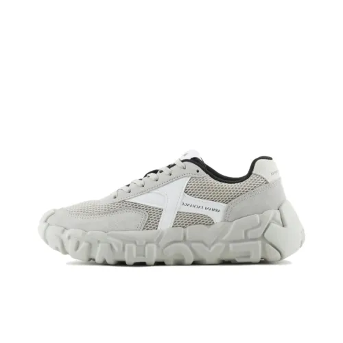 ARMANI EXCHANGE Толстоподошвенные кроссовки Low Top Серые Мужские