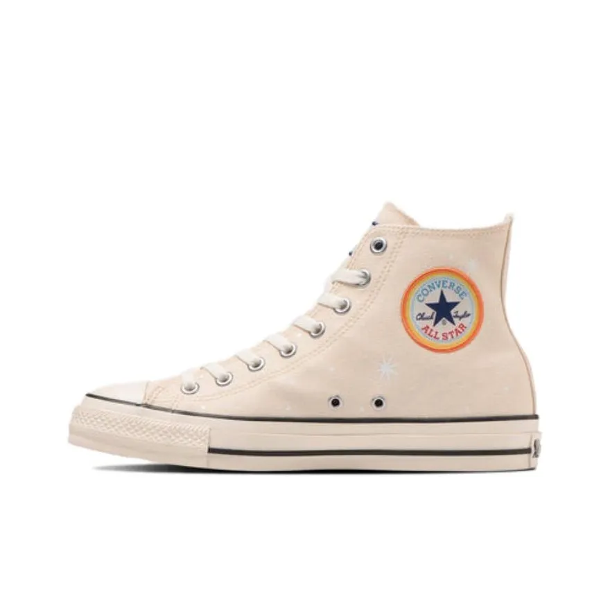 Converse Durable Breathable High Top Canvas Shoes Unisex Pink