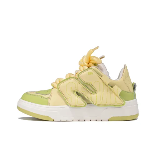 SEMIR Кроссовки для скейтбординга Low Top Светло-желтые Женские