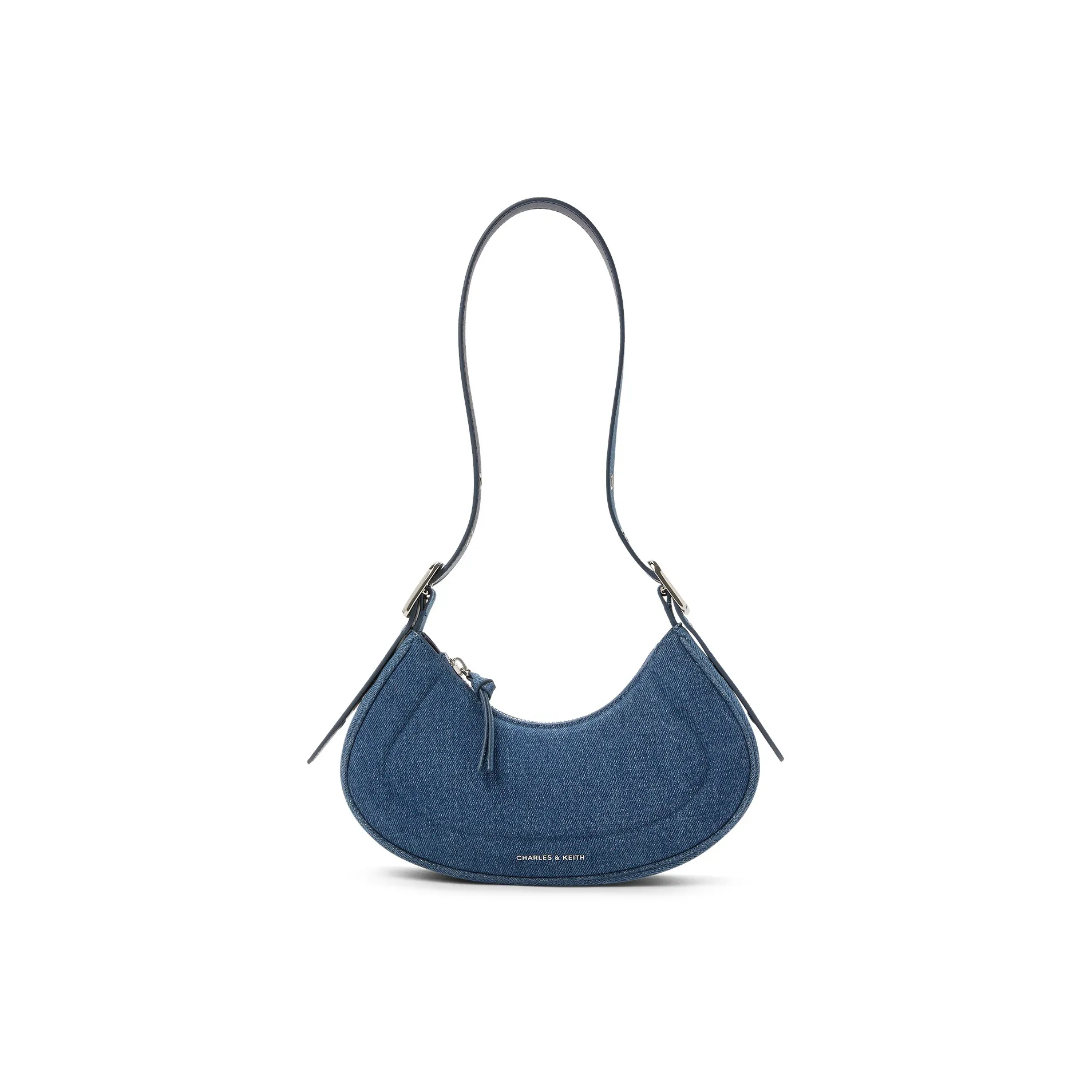 CHARLES&KEITH Shoulder Bags Dark Denim Blue