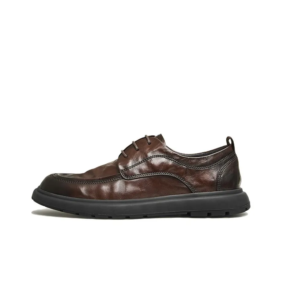 TATA Men's Casual Shoes Men's Low Top Solid Color