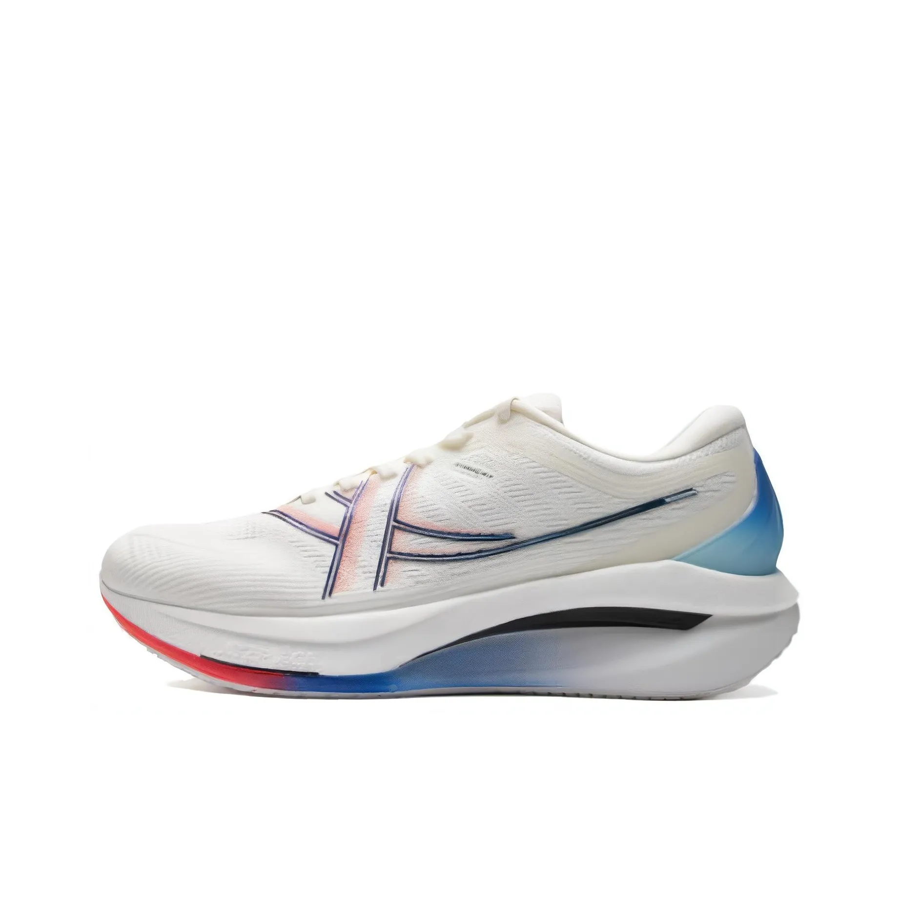 XTEP Tank Ma Slip Resistant, Abrasion Resistant, Lightweight Low Top XTEP ACE Running Shoes Men's White Blue