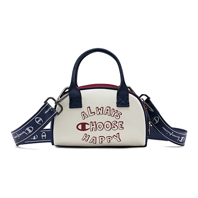 Champion Fabric Handbag Unisex Beige/Green/Dark Blue/Gray/Pink Apricot