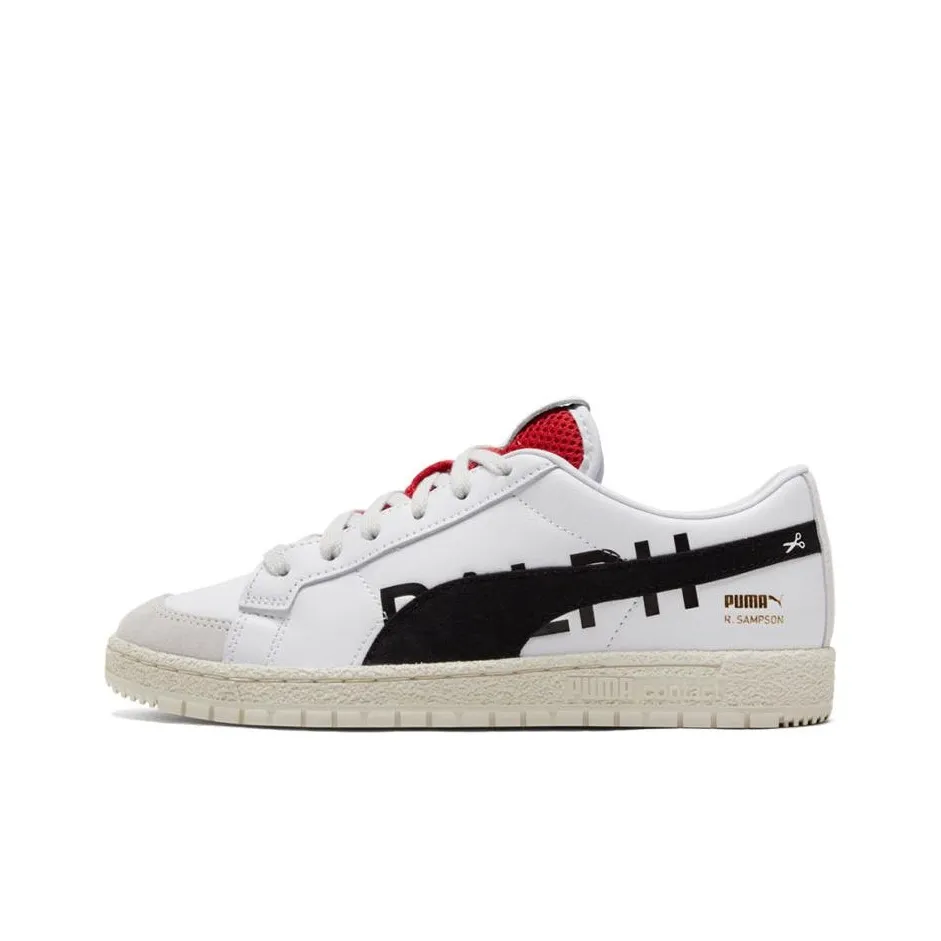 PUMA Ralph Sampson 70 Lo Draft Low Топ Скейтборд Кроссовки Унисекс Белый Черный Красный