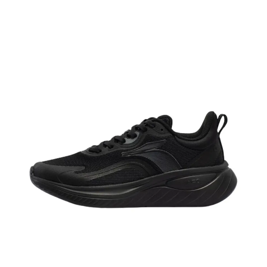 361° SOFTSTEP 3.0 Cushioning Breathable Lightweight Low Top Running Shoes Women's Black