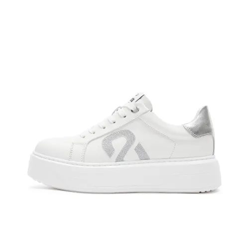 Staccato Кроссовки для скейтбординга Low Top Освежающий Белый Женские