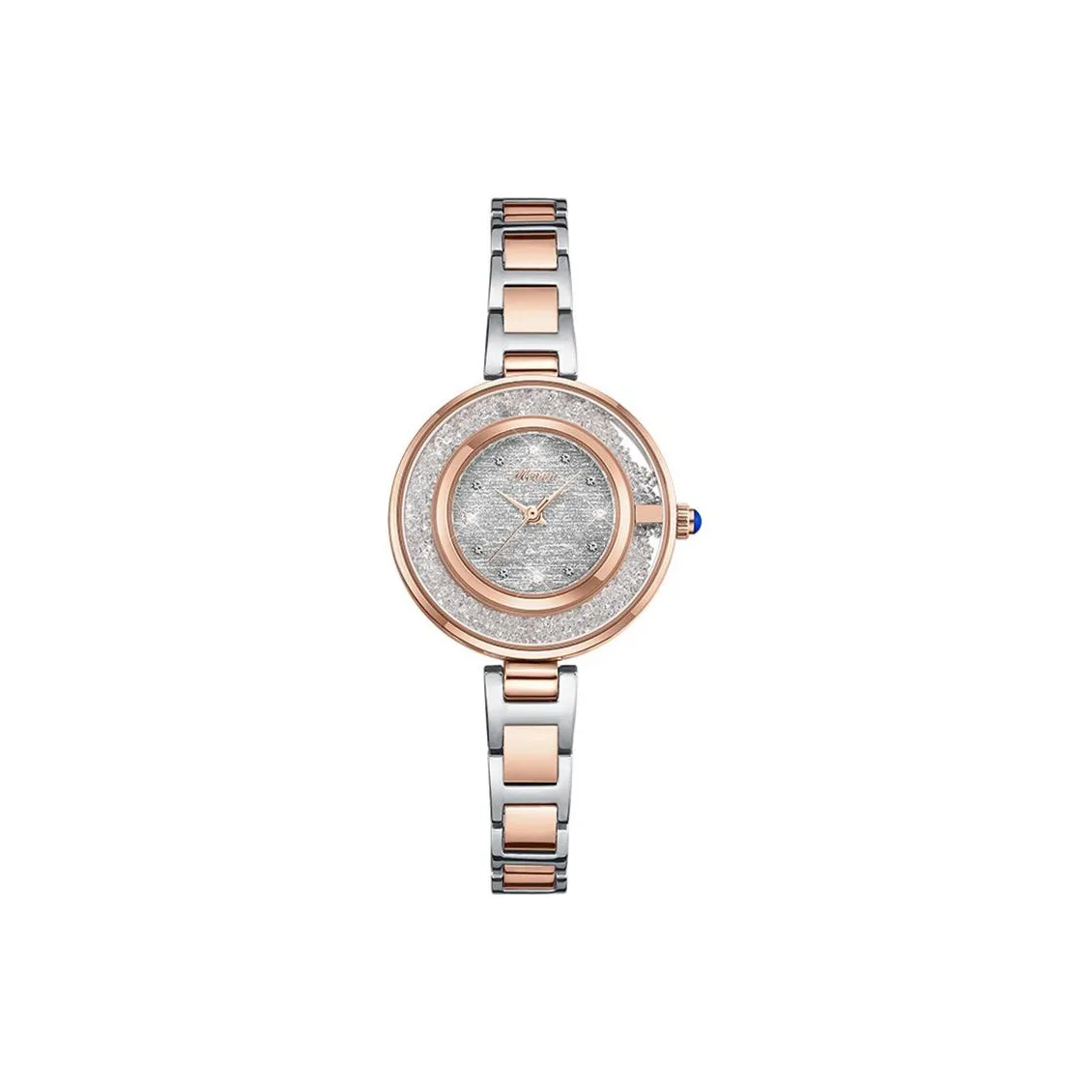 Meibin Кварцевый механизм Часы Женские Белый циферблат