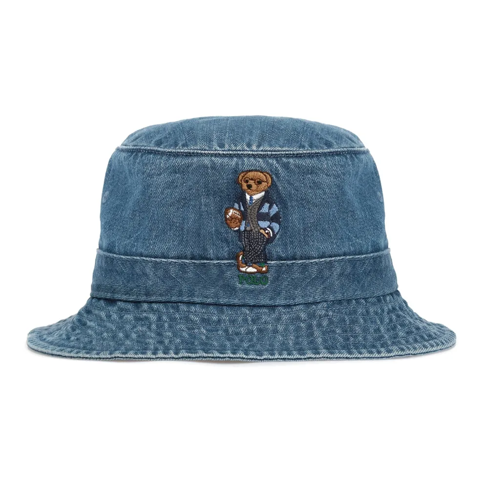 Polo Ralph Lauren Cotton Bucket Hats Men's Blue