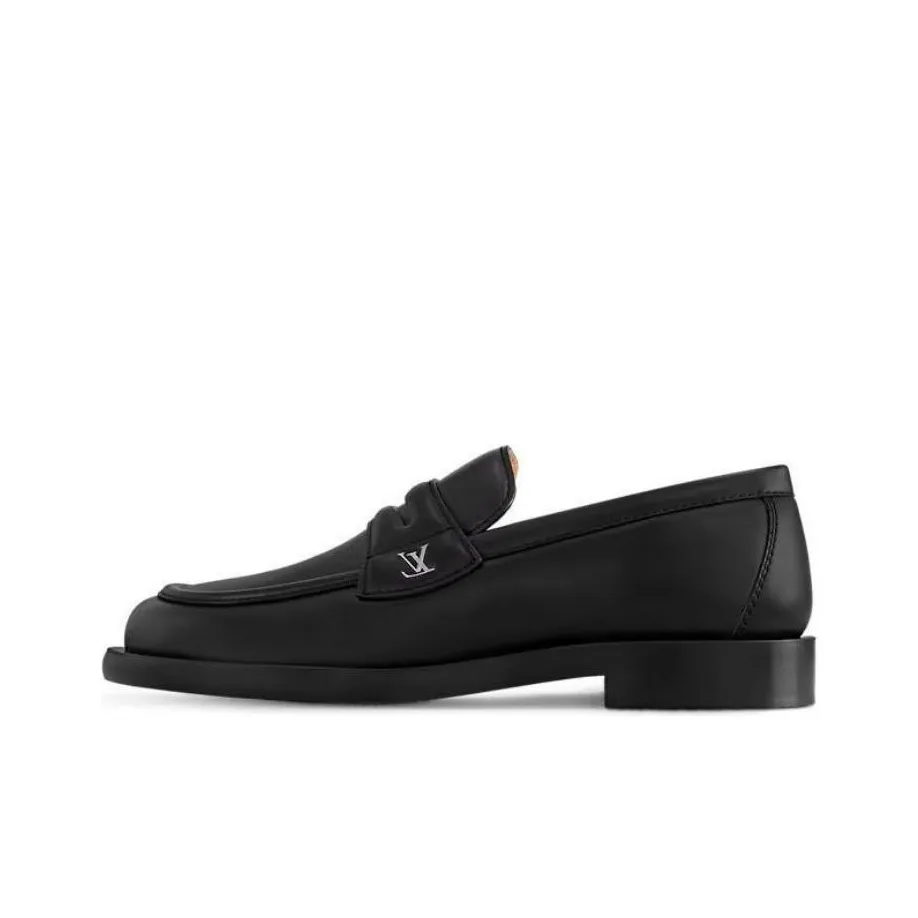 LOUIS VUITTON DANDY Loafers Men's Black