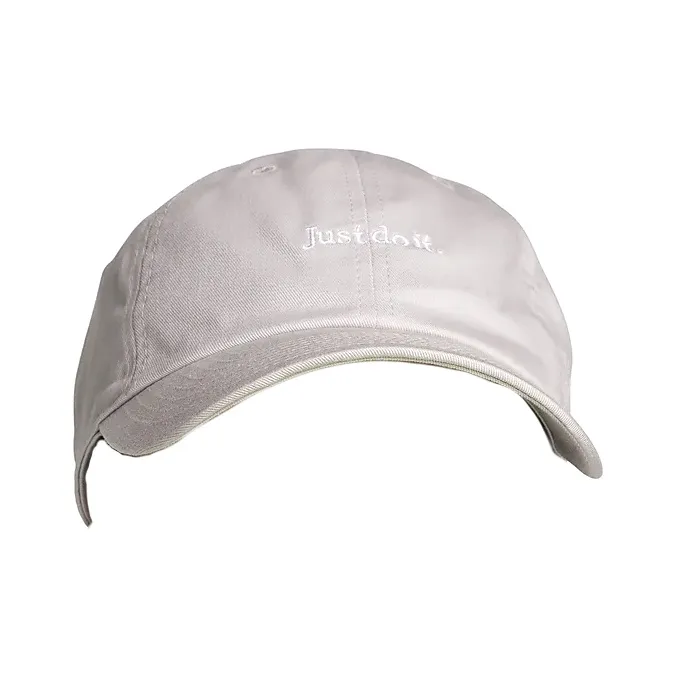 Nike Хлопковые кепки унисекс серо-фиолетовые