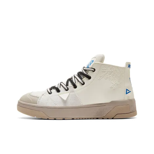 PEAK Кроссовки для скейтбординга Low Top Холщовый Белый Мужские