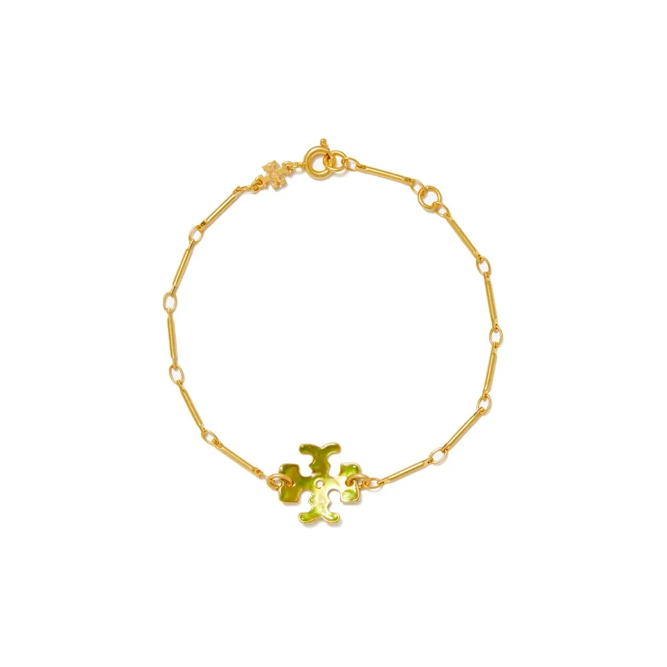 Tory Burch Латунь Эмаль Браслеты Унисекс Золото