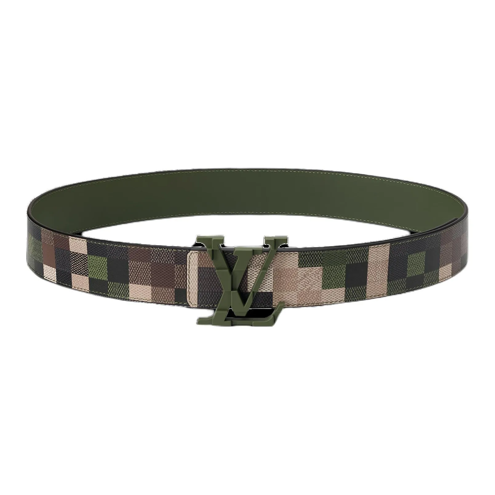 LOUIS VUITTON MEGA PIXEL Leather Belts Men