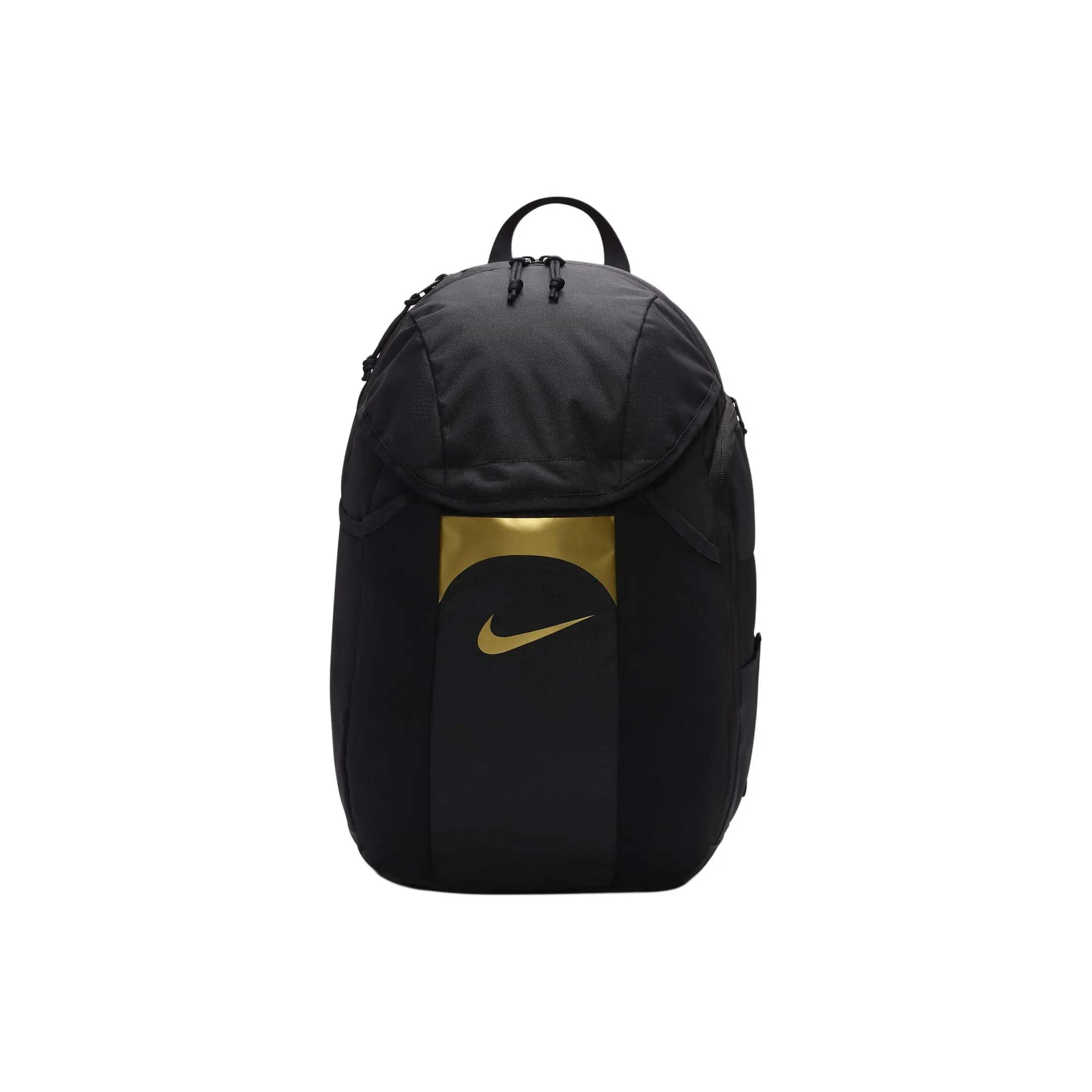 Nike Fabric Backpack Regular Unisex Black & Metal Gold Coin Color