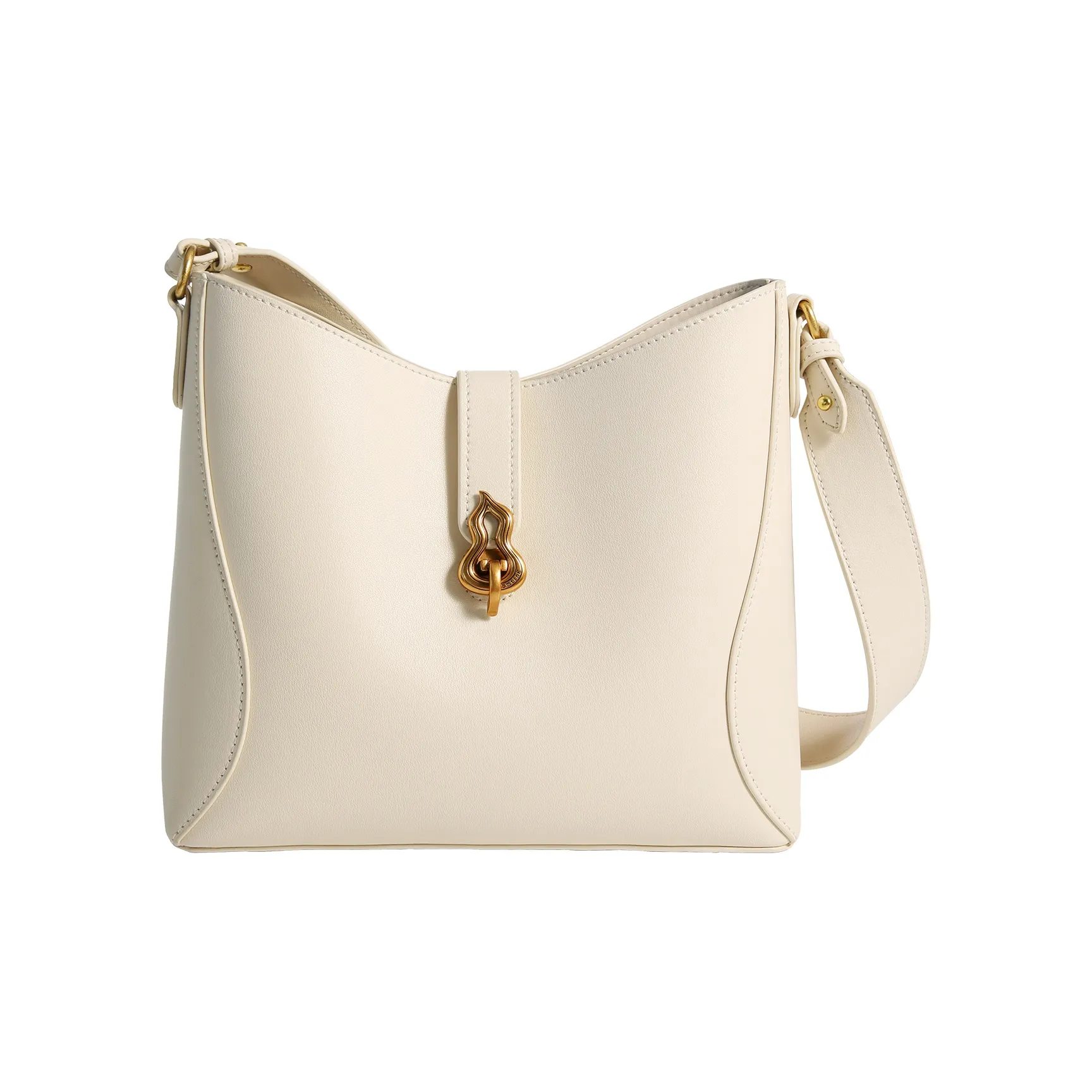 Simedin Коровья кожа Сумка через плечо Женская Желтая