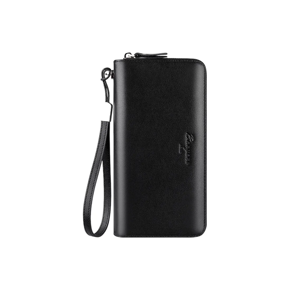 Banyanu Cow Leather Card Holder Wallet Regular Men's Black/Coffee/Khaki