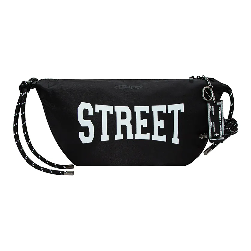 GF Нейлоновые сумки через плечо сумка на плечо средний размер унисекс черный