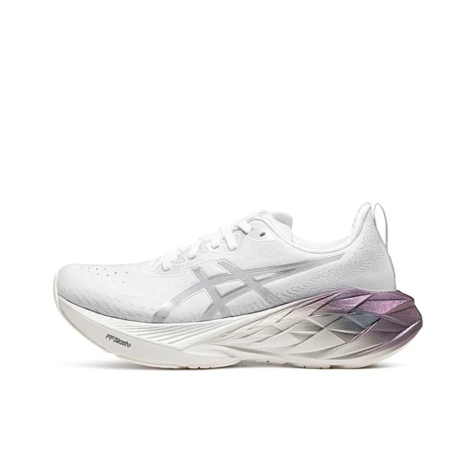 Asics Novablast 4 Platinum Real White Pure Silver Women's