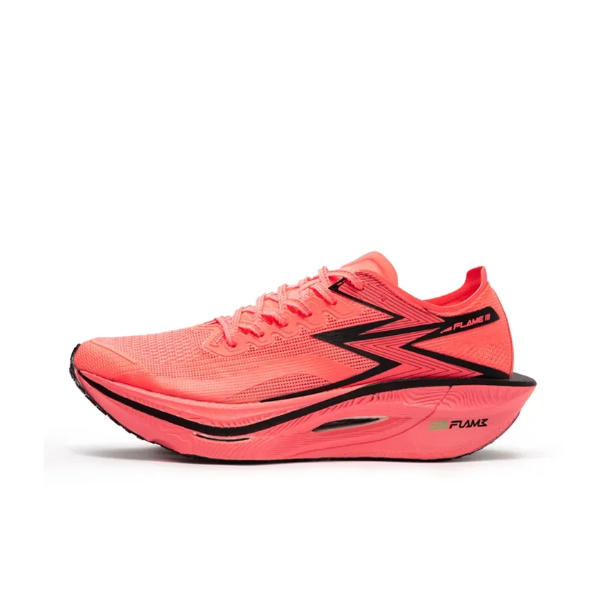 361° Fly Burn 3 Cushioning, Slip Resistant, Abrasion Resistant Coverage Low Top Running Shoes Unisex Begonia Pink