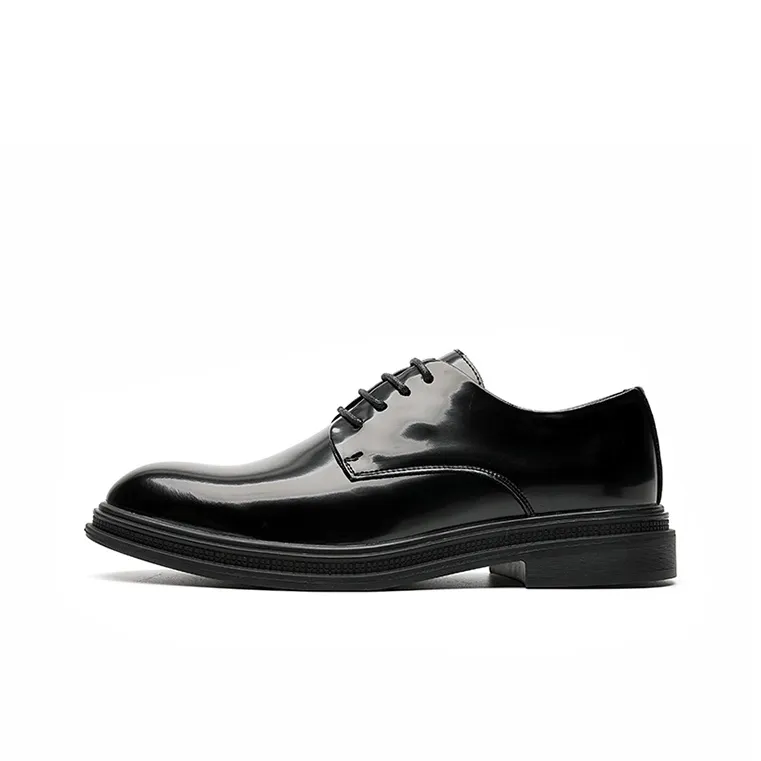 GZZ Dress Shoes Men's Low top Black