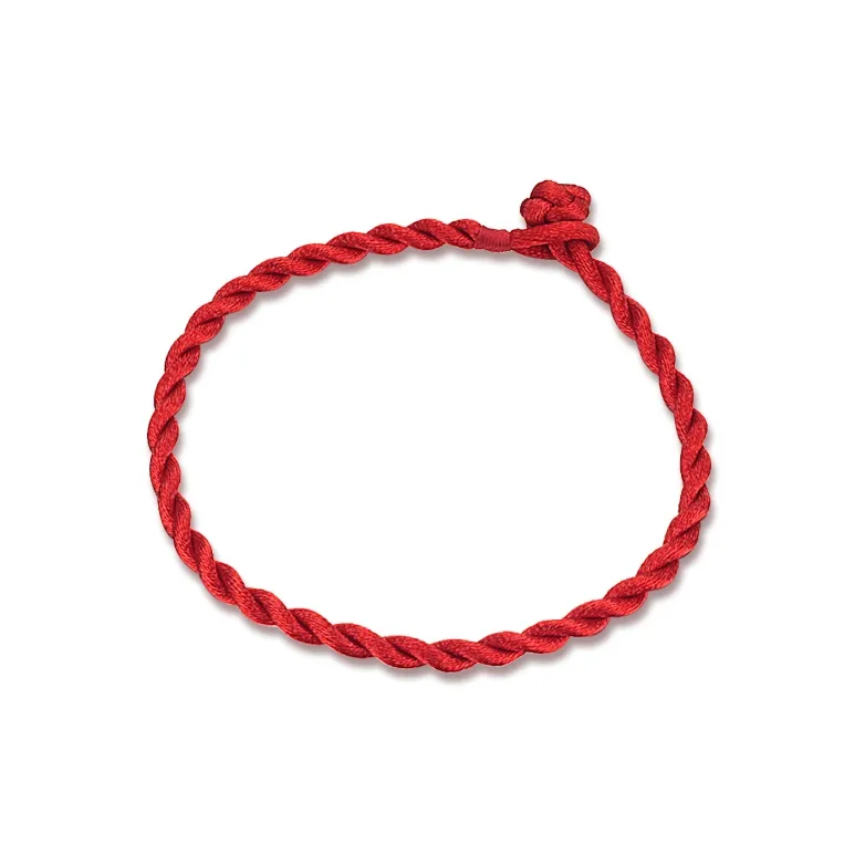 Tkb Минималистичный Красный Шнурок Браслет Унисекс