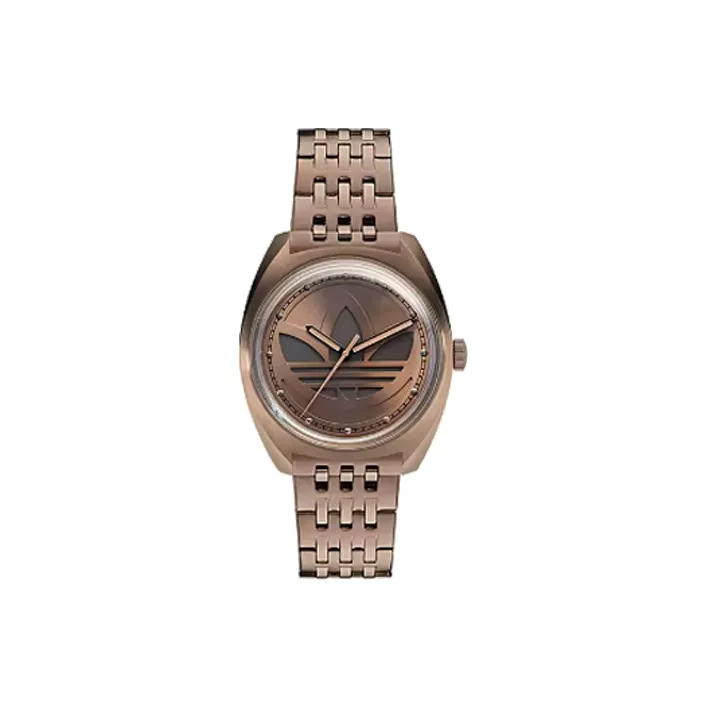 adidas originals Кварцевый Movement Унисекс Часы 39 мм Кофе