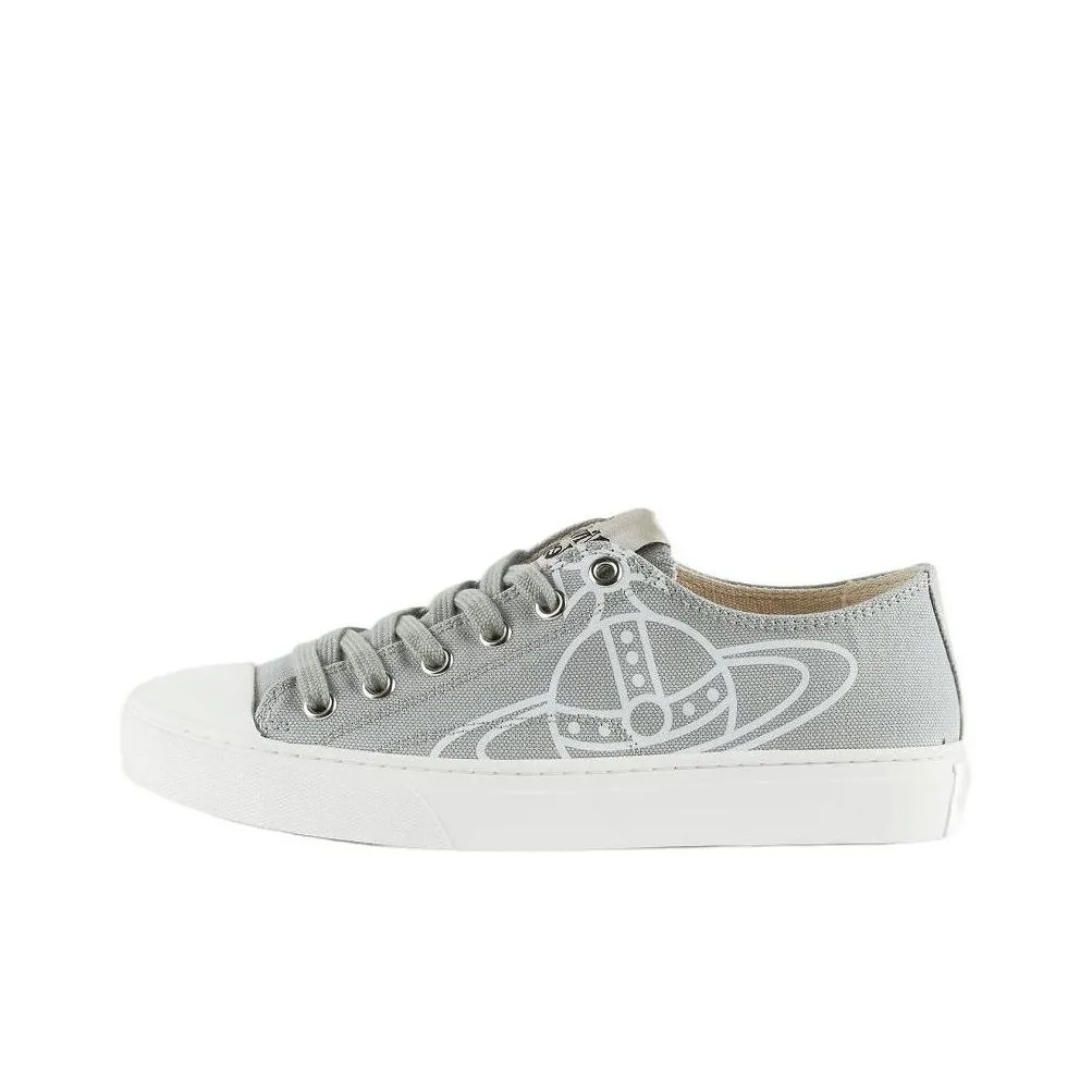 Vivienne Westwood Low-Top Skateboard Shoes Women's Gray