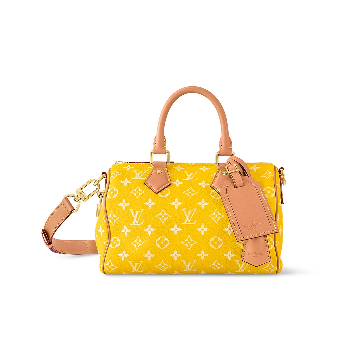 Louis Vuitton イエローレザーショルダーバッグ Louis Vuitton イエローレザーショルダーバッグ