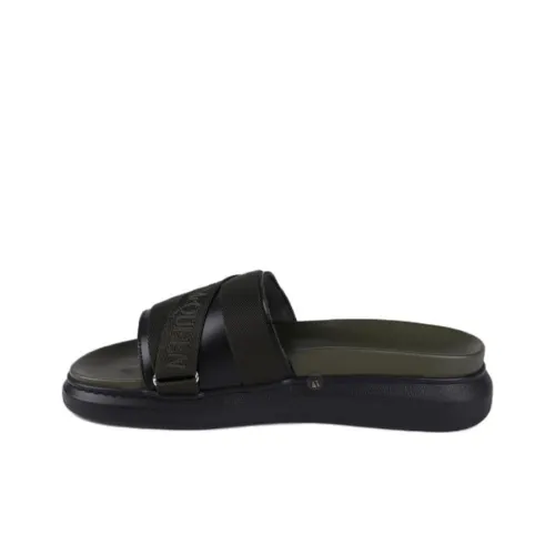 Alexander McQueen Слипоны Зеленый Мужские