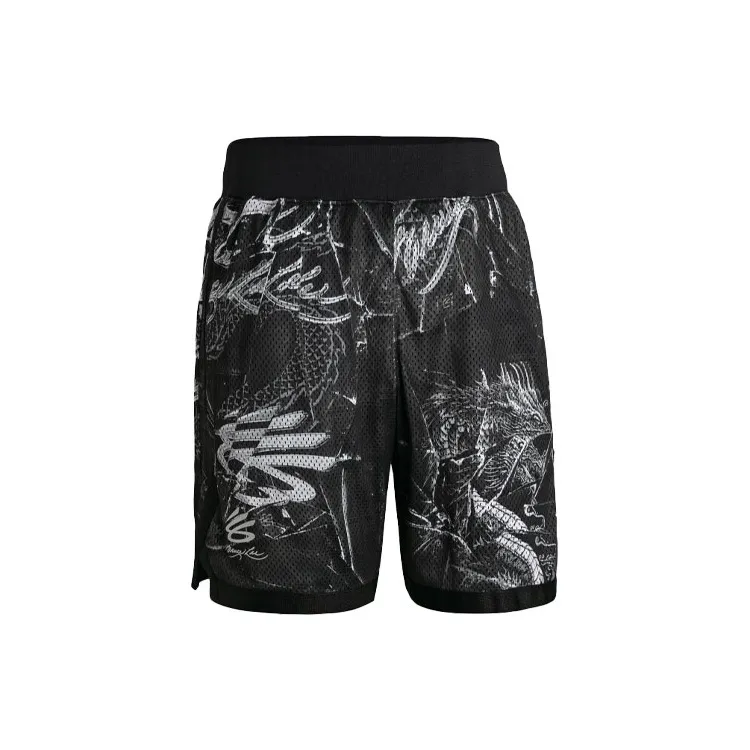 Under Armour x LIXIAOLONG LIANMINGKUAN UA Lunar New Year Sports Shorts Men's Black