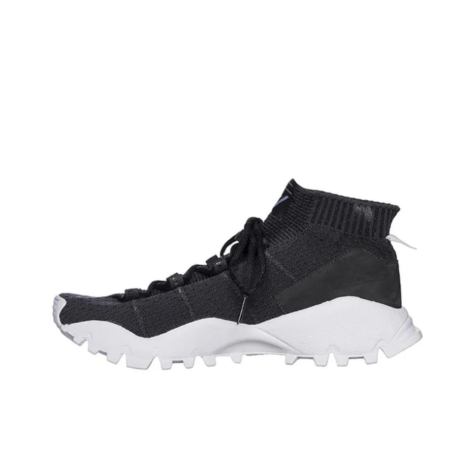 White Mountaineering x Adidas Originals Seeulater Амортизация MID Топ Кэжуал Унисекс Черный