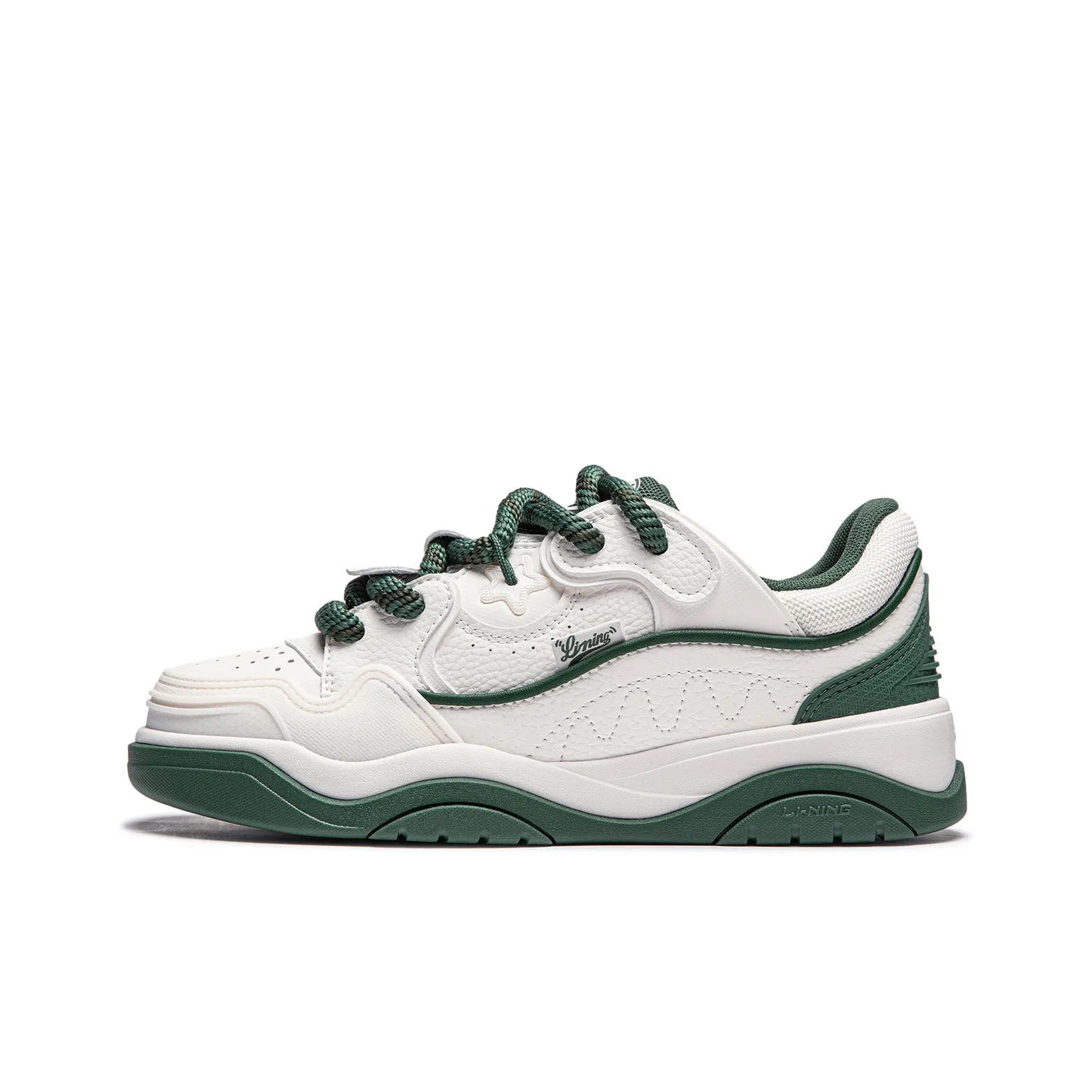 Journey 2,0 Low Top Скейтборд Кроссовки Мужские Белые Зеленые