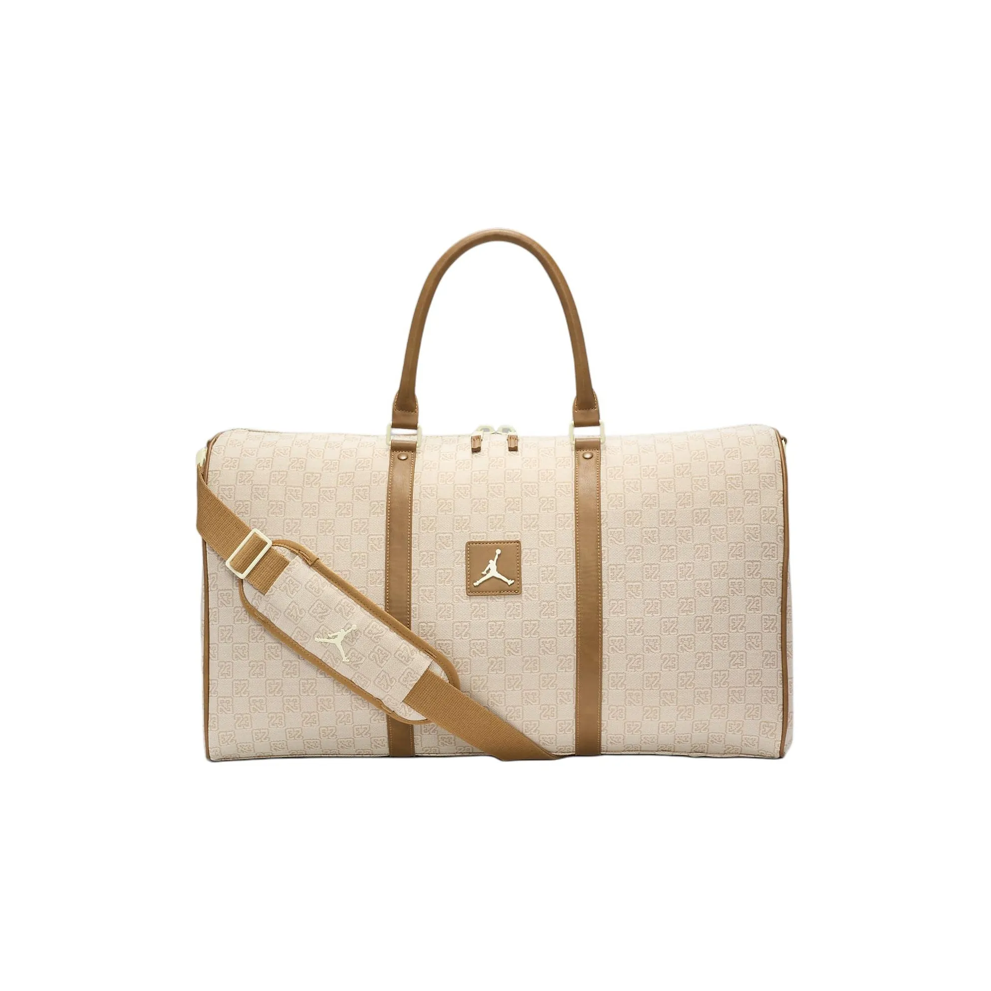 Jordan Polyester One Shoulder Handbag Travel Bag Regular Unisex Coconut Milk