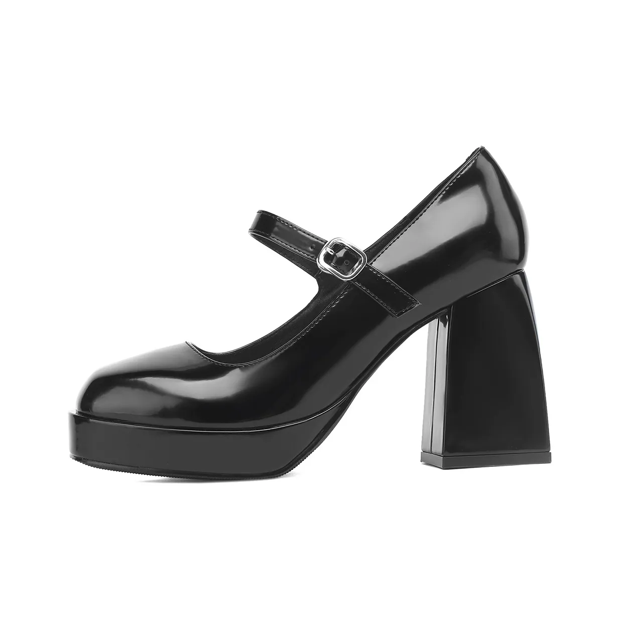 Daphne Грубый каблук Туфли Мэри Джейн 9,5 см Женские