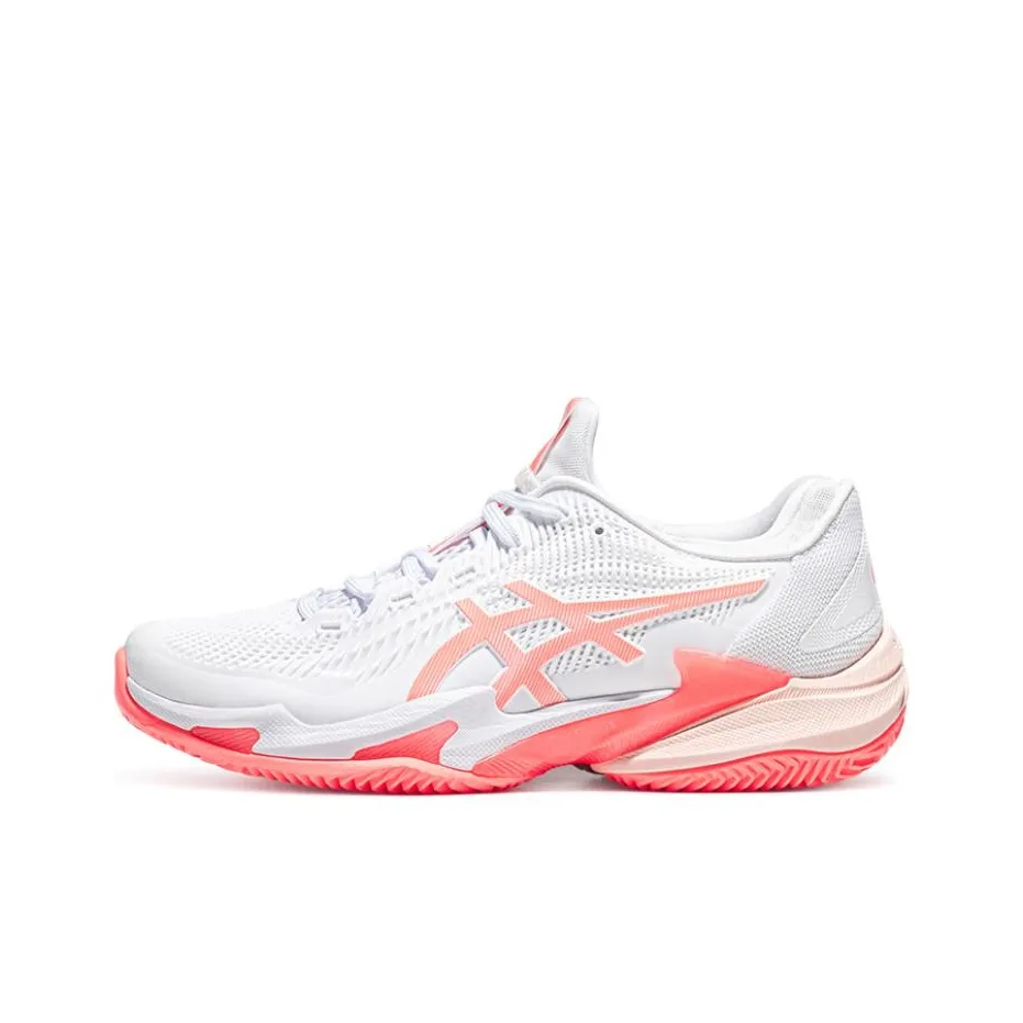 Asics Court Ff 3 Clay White Sun Coral Women's