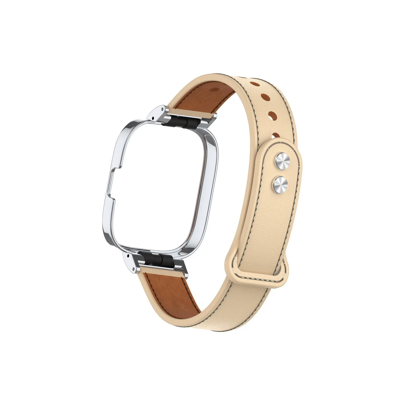 CHENSONG Ремень Красный Бежевый Совместимость Натуральная Кожа Материал