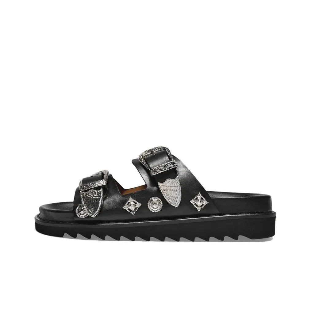 Toga Pulla Stud-embellished Leather Sandals
