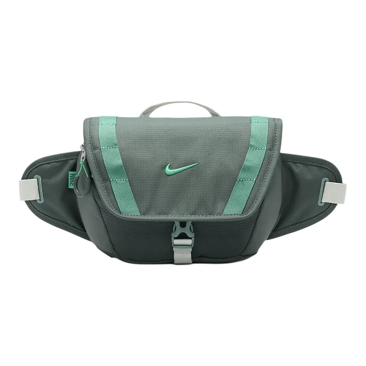 Nike Fabric Fanny Pack Regular Unisex Vintage Green & Light Silver & Stadium Green