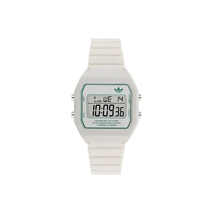 Adidas Originals Кварцевые часы механизм ремешок из смолы 36 мм белый циферблат унисекс