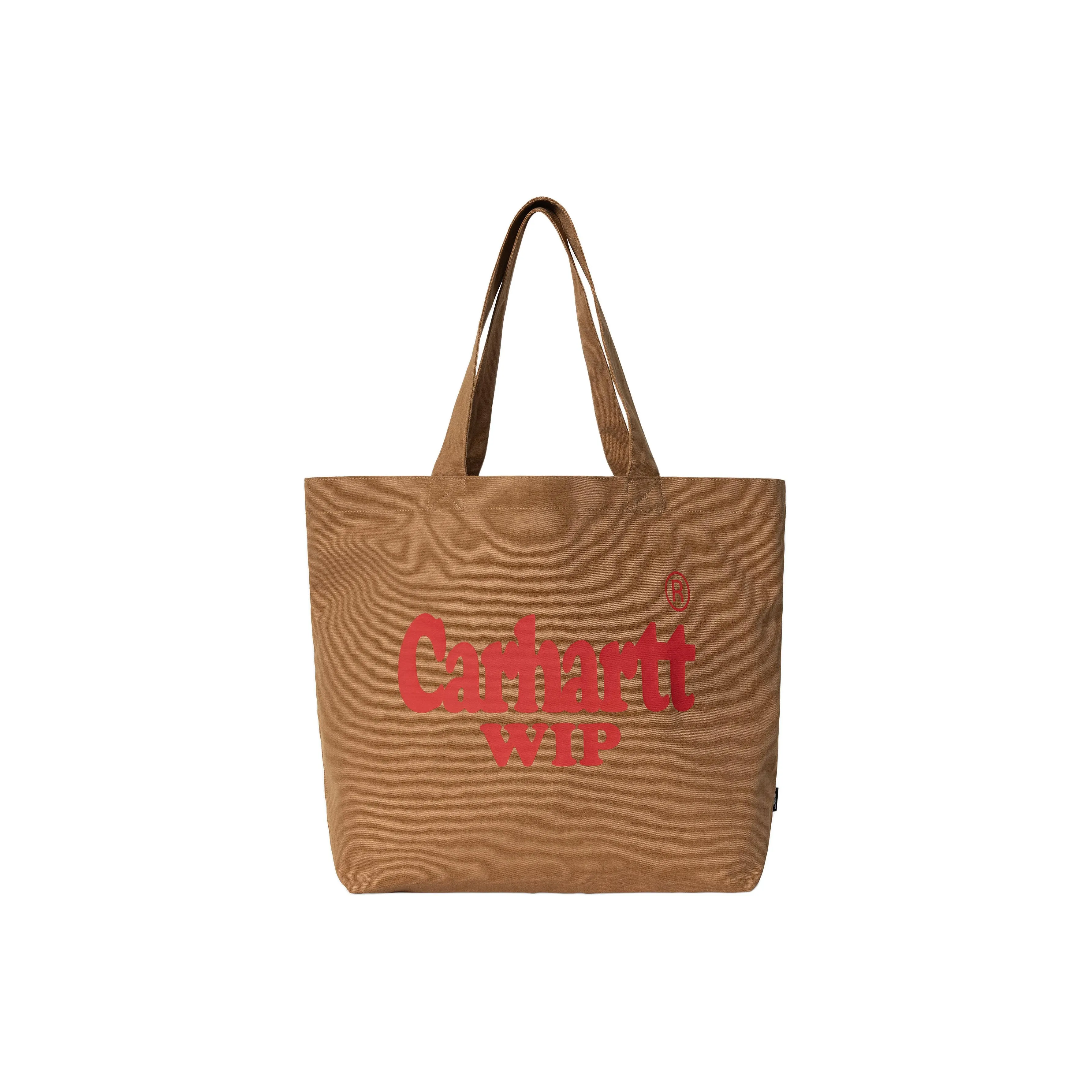 Carhartt WIP Canvas Bag Tote Bag Shopping Bag Shoulder Bag Large Bag Unisex Brown