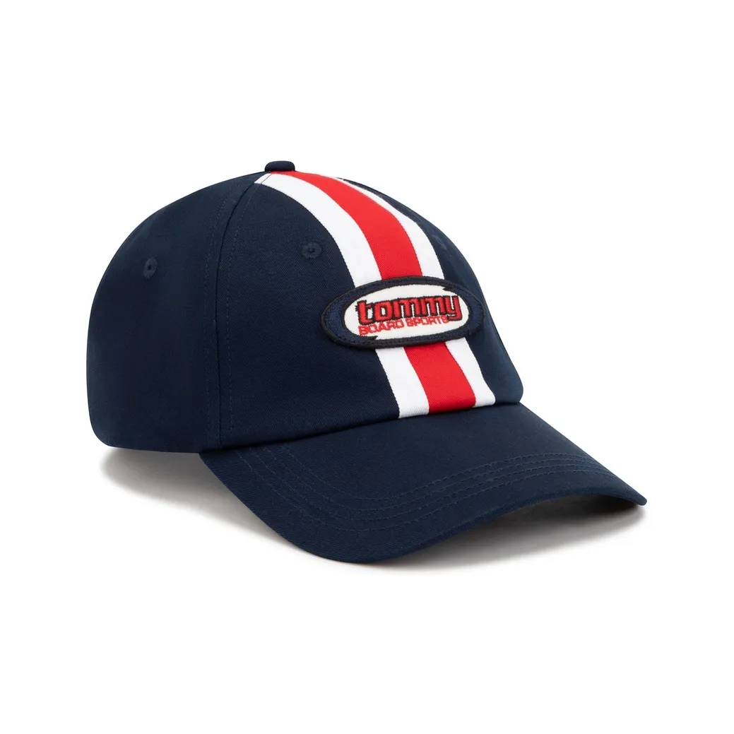 Tommy Hilfiger Хлопковые кепки Мужские Темно-синий Красный и Белый