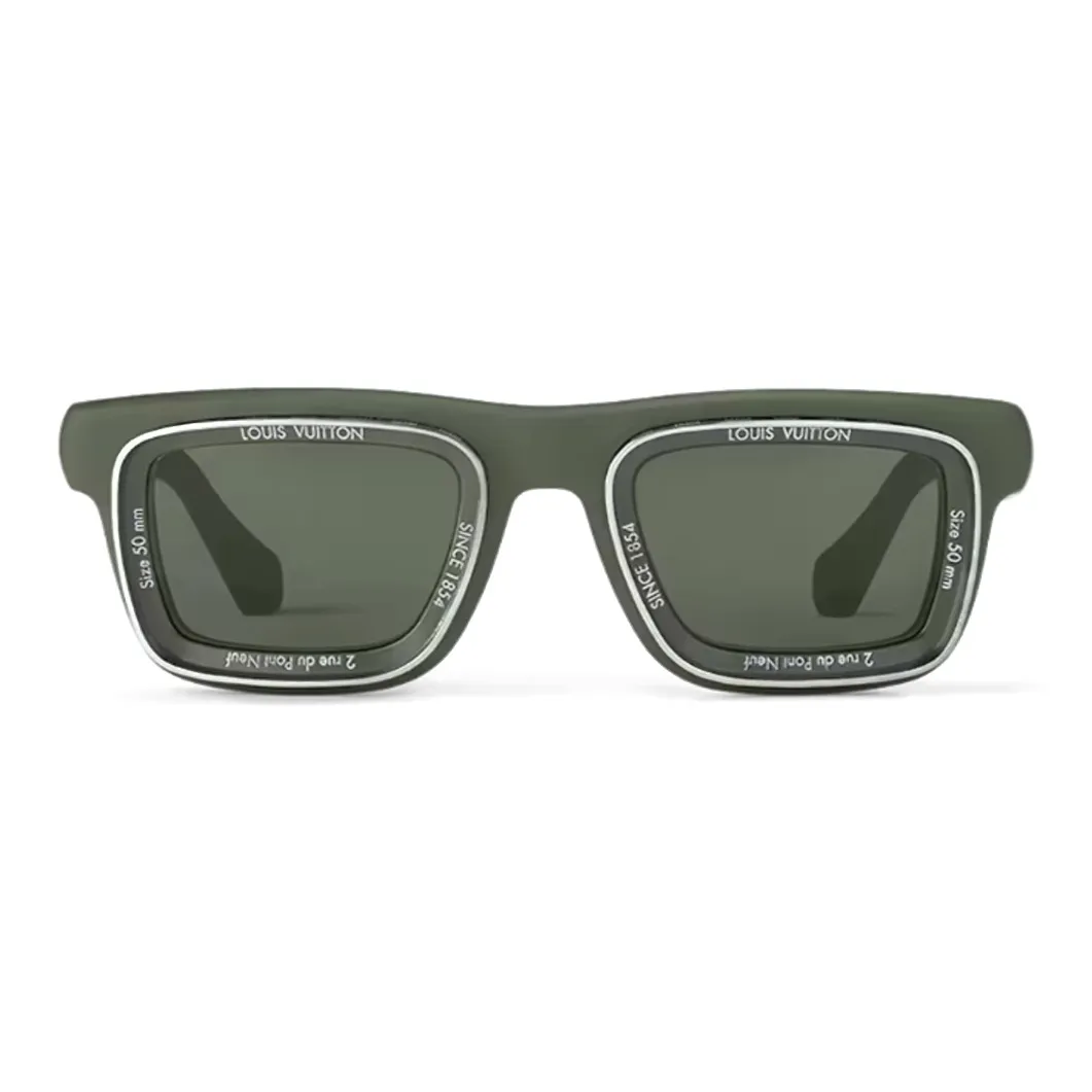 LOUIS VUITTON Lv Super Vision Square Sunglasses