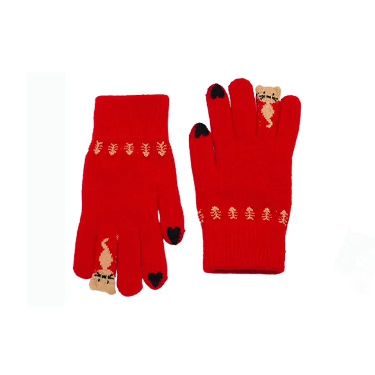 VERENA REINE Вязаные перчатки для женщин