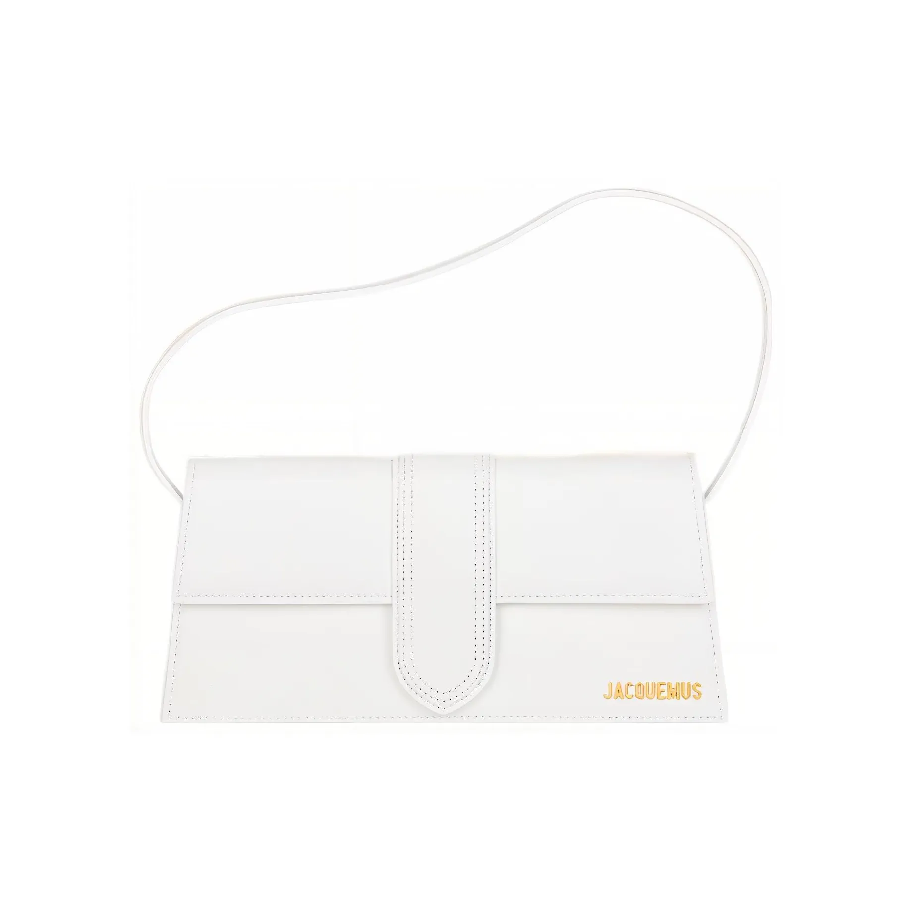 Jacquemus Leather Crossbody Bag, Shoulder Bag Women's White