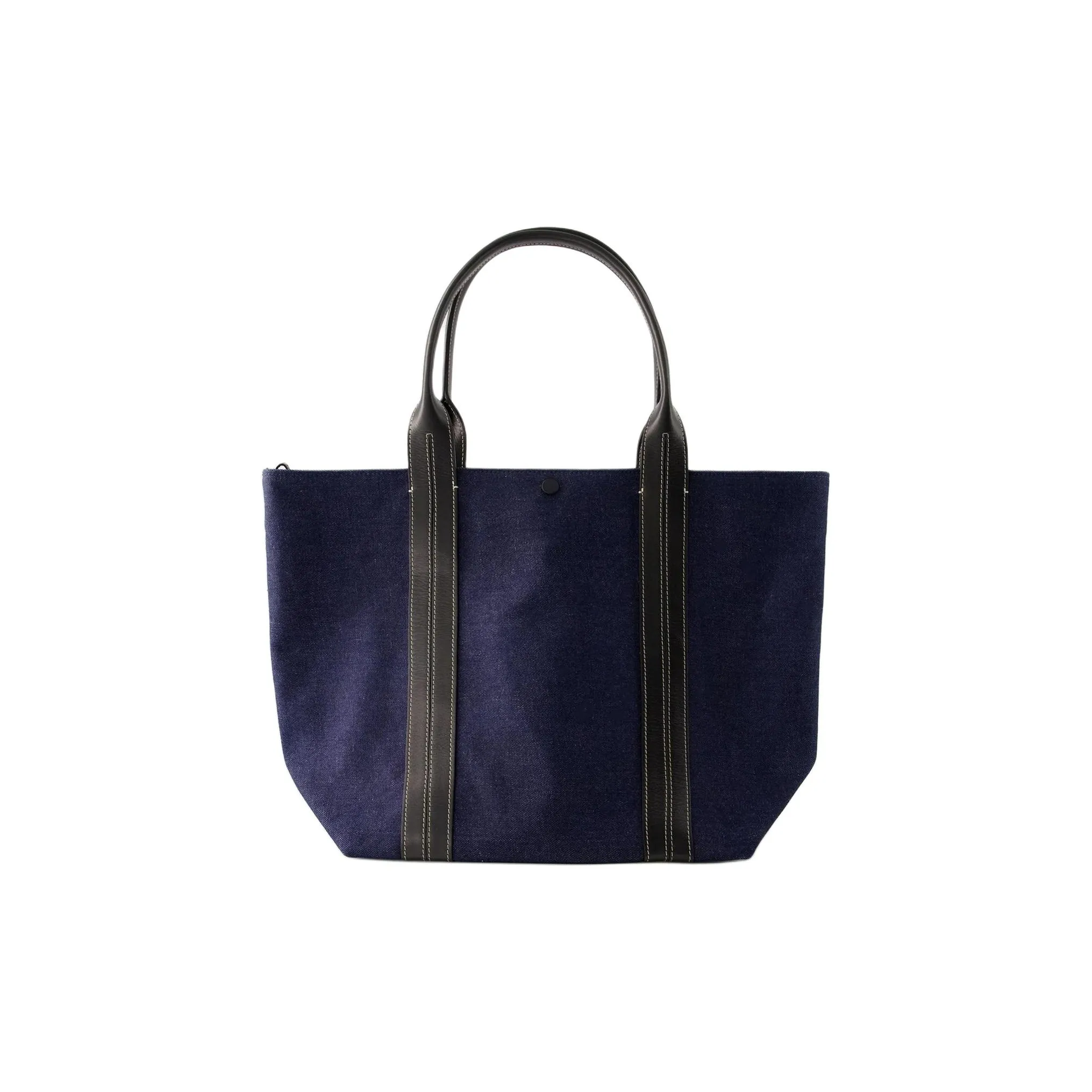 Vanessa Bruno Leather trimmed Large Tote Bag