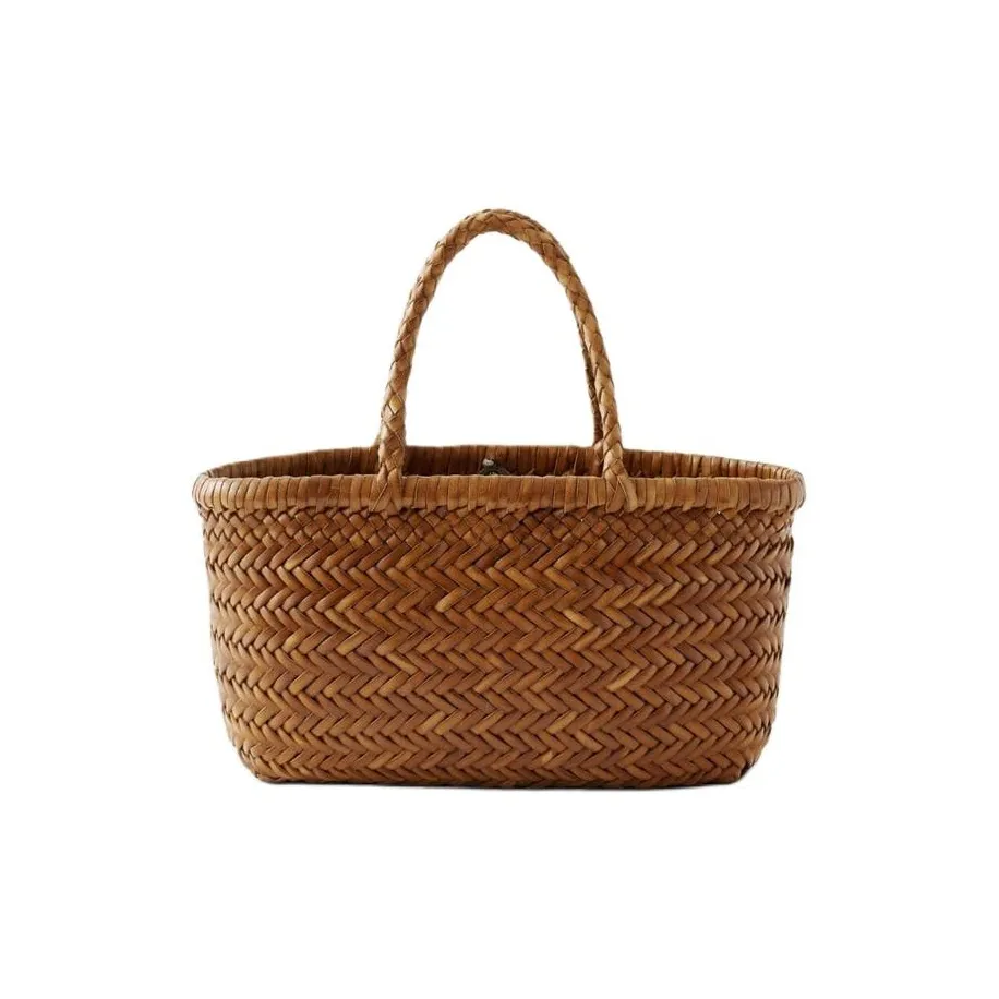 Dragon Diffusion Сумка из кожи буйвола Корзина Сумка Мини Женская Коричневая