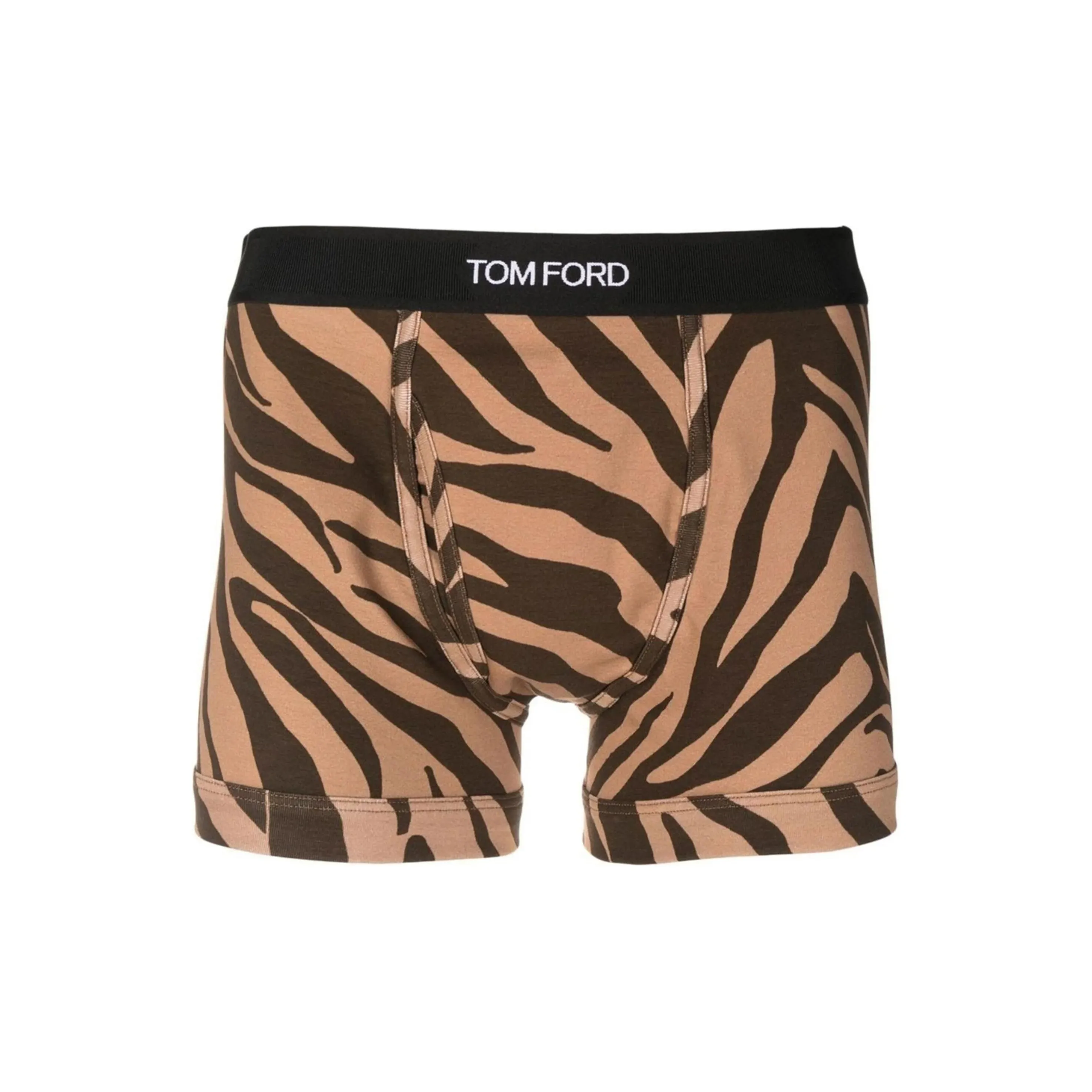 TOM FORD Zebra Printed Straight Hem Briefs