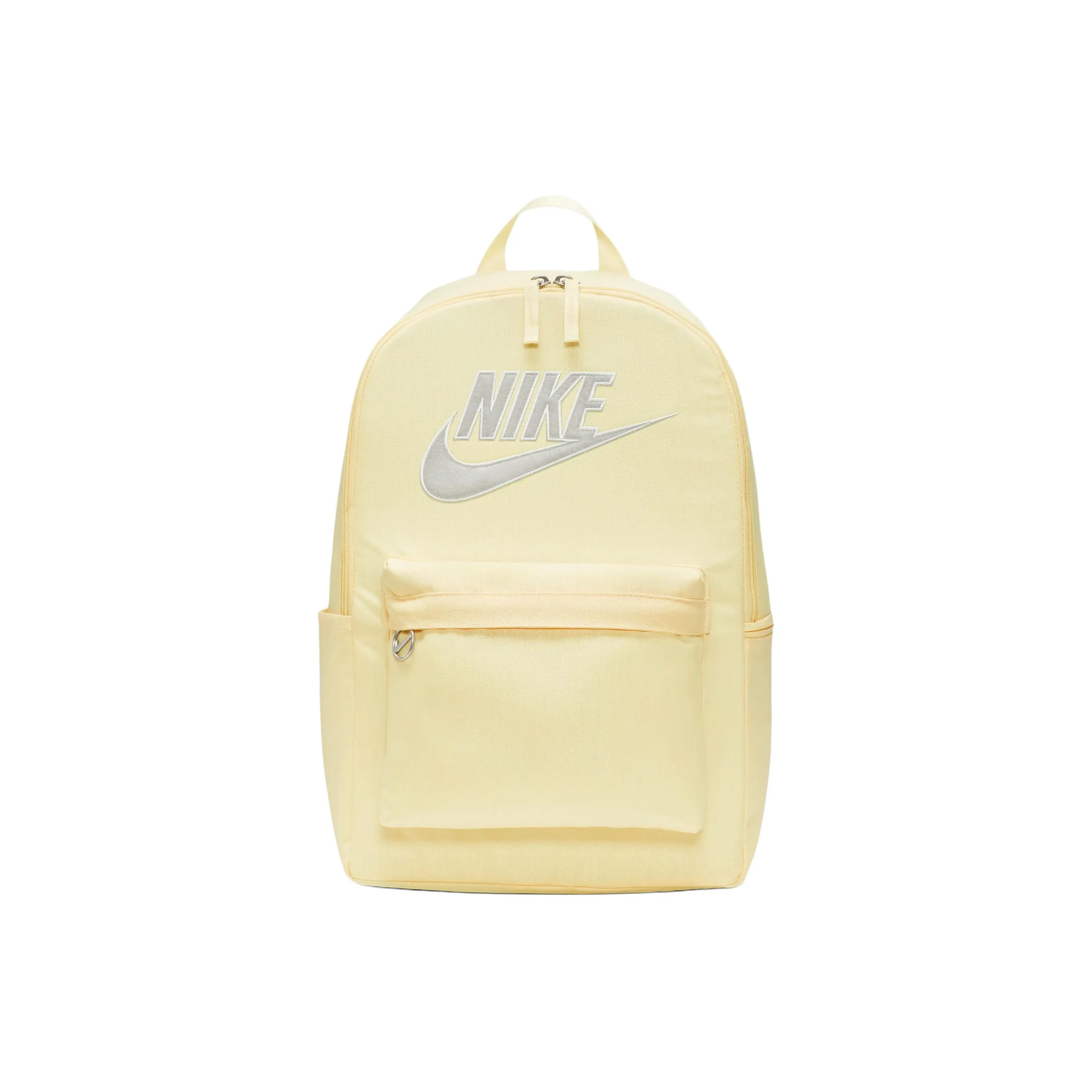 Nike Heritage Fabric Backpack Unisex Light Laser Orange & Light Silver