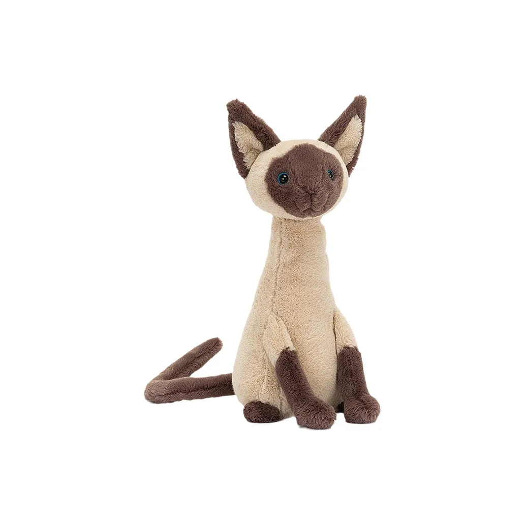 JELLYCAT Iris Siamese Cat Stuffed Animal